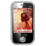 NGM VANITY TOUCH DUAL SIM SWAROVSKI ITALIA BLACK