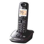 PANASONIC KX-TG2521JTT CORDLESS DECT CON SEGRETERIA BLACK TITANIUM