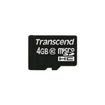 TRANSCEND 4GB MICRO SDHC CLASSE 10