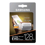 SAMSUNG MICRO SD EVO 128GB UHS-I CLASSE 10 ADATTATORE INCLUSO