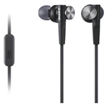 SONY MDR-XB50AP AURICOLARI CON MICROFONO CAVO 1.2MT JACK 3.5MM COLORE NERO