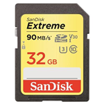 SANDISK EXTREME SCHEDA SD HC 32GB CLASSE 10 FUNZIONE PROTEZIONE DATI