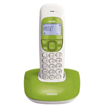 BRONDI NICE TELEFONO CORDLESS VIVAVOCE RUBRICA SVEGLIA SNOOZE COLORE VERDE