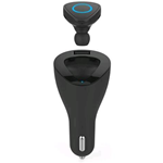 CELLY BHDUOBK AURICOLARE CON MICROFONO BLUETOOTH + CARICABATTERIE DA AUTO 1xUSB 2.1A COLORE NERO