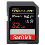 SANDISK EXTREME PRO SCHEDA SD HC 32GB CLASSE 10 FUNZIONE PROTEZIONE DATI