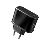 CELLY TCUSB22 CARICABATTERIE DA RETE CON 2 CONNETTORI MICROUSB NERO GARANZIA ITALIA