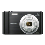 SONY CYBER-SHOT DSC-W800 20.1 MEGAPIXEL ZOOM OTTICO 5X BLACK GARANIZA ITALIA