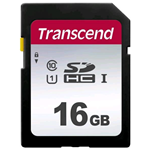 TRANSCEND TS16GSDC300S SCHEDA SD HC 16GB CLASSE 10